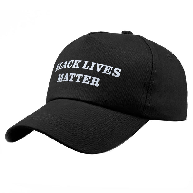 BLACK LIVES MATTER Printed Baseball Cap