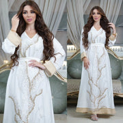 Elegant Muslim Robe – Sequin Embroidered Fashion for Modest Style."
"Stylish Sequin Embroidered Robe – Fashionable Muslim Wear."
"Chic Muslim Robe with Sequin Embroidery – Modern Modesty Fashion."
"Luxury Sequin Embroidered Robe – Fashion Forward Muslim Wear."
"Trendy Muslim Robe – Sequin Embroidery for Elegant Fashion.