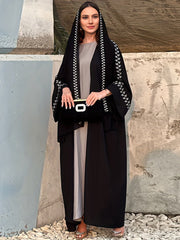 Women's Muslim Fashion Graceful Personality Robe