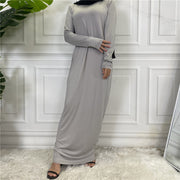 Fashion Women's Solid Muslim Cardigan